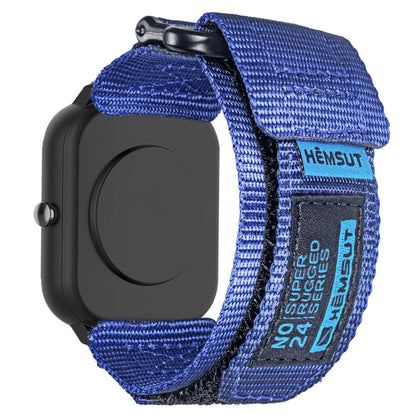 HOTRugged Nylon Sports Strap Compatible with Carbinox Edge/Blaze Round/Blaze S/X-Ranger/Vortex/Vesta/Blaze Square,Suunto 9 Peak/9 Peak Pro/5 Peak/Race/Vertical, T-Rex 3 Pro 48mm(not 44mm)