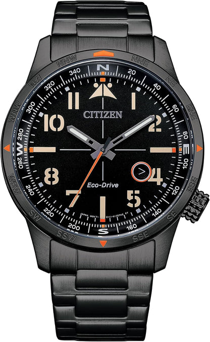 HOTCitizen Men's Eco-Drive Weekender Avion Field Watch