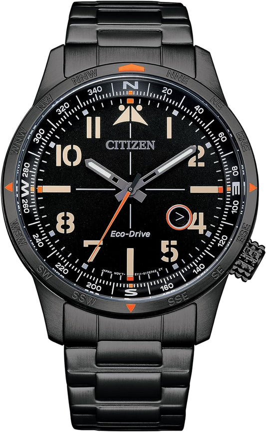 HOTCitizen Men's Eco-Drive Weekender Avion Field Watch