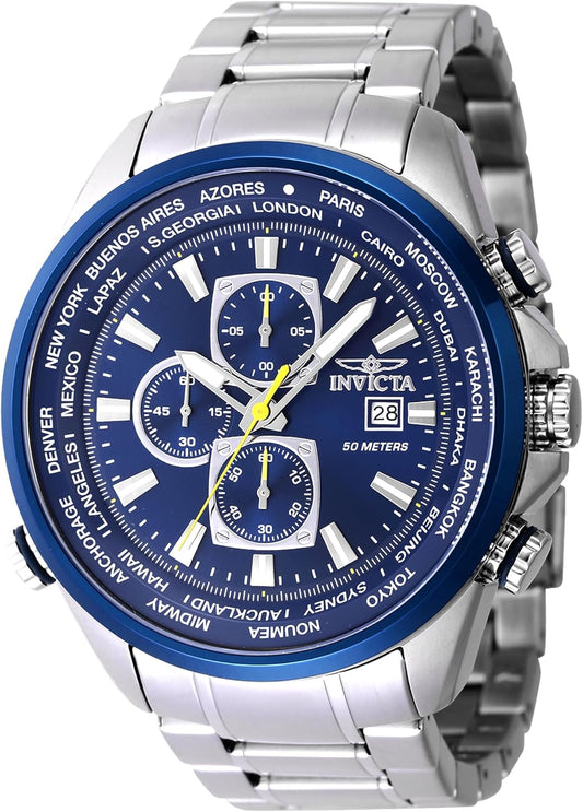 HOTInvicta Aviator Men 50mm Quartz