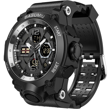 HOTGold Military Dive Tactical Digital Man Watches for Men Nice Luxury Waterproof Diver Mens Watches Work Black Sports