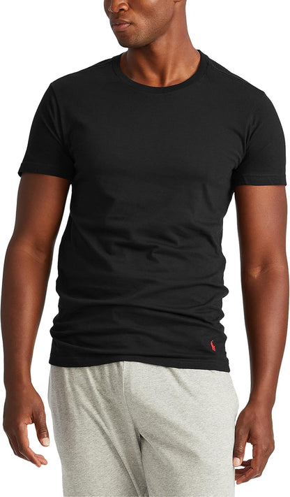 HOTPolo Ralph Lauren Underwear Men's Slim Fit Cotton Crew Tee 3 Pack