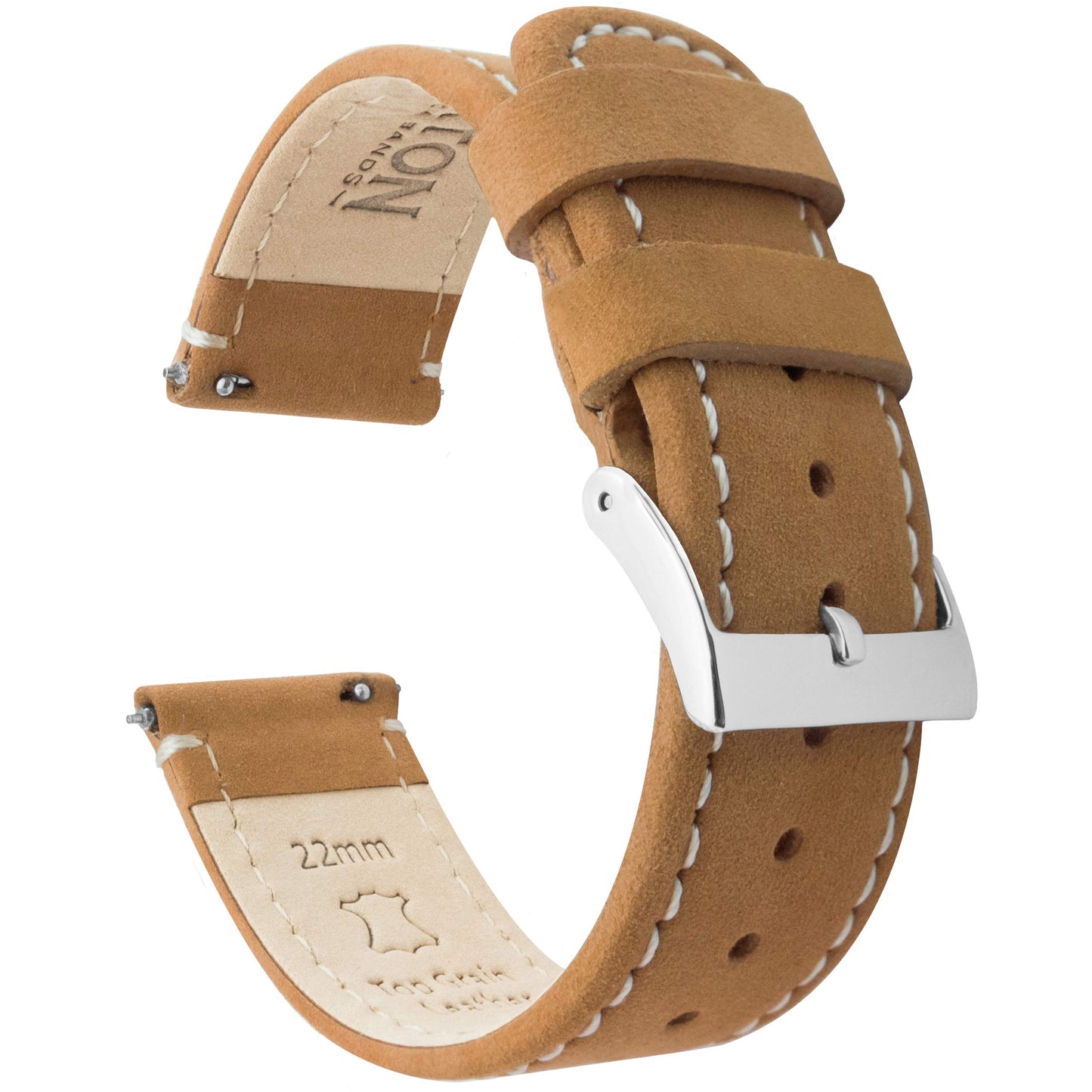 HOTBARTON WATCH BANDS - Top Grain Leather Watch Bands Compatible with Apple Watch Models - 1, 2, 3, 4, 5, 6, 7, 8, 9, 10, SE, Ultra & Ultra 2