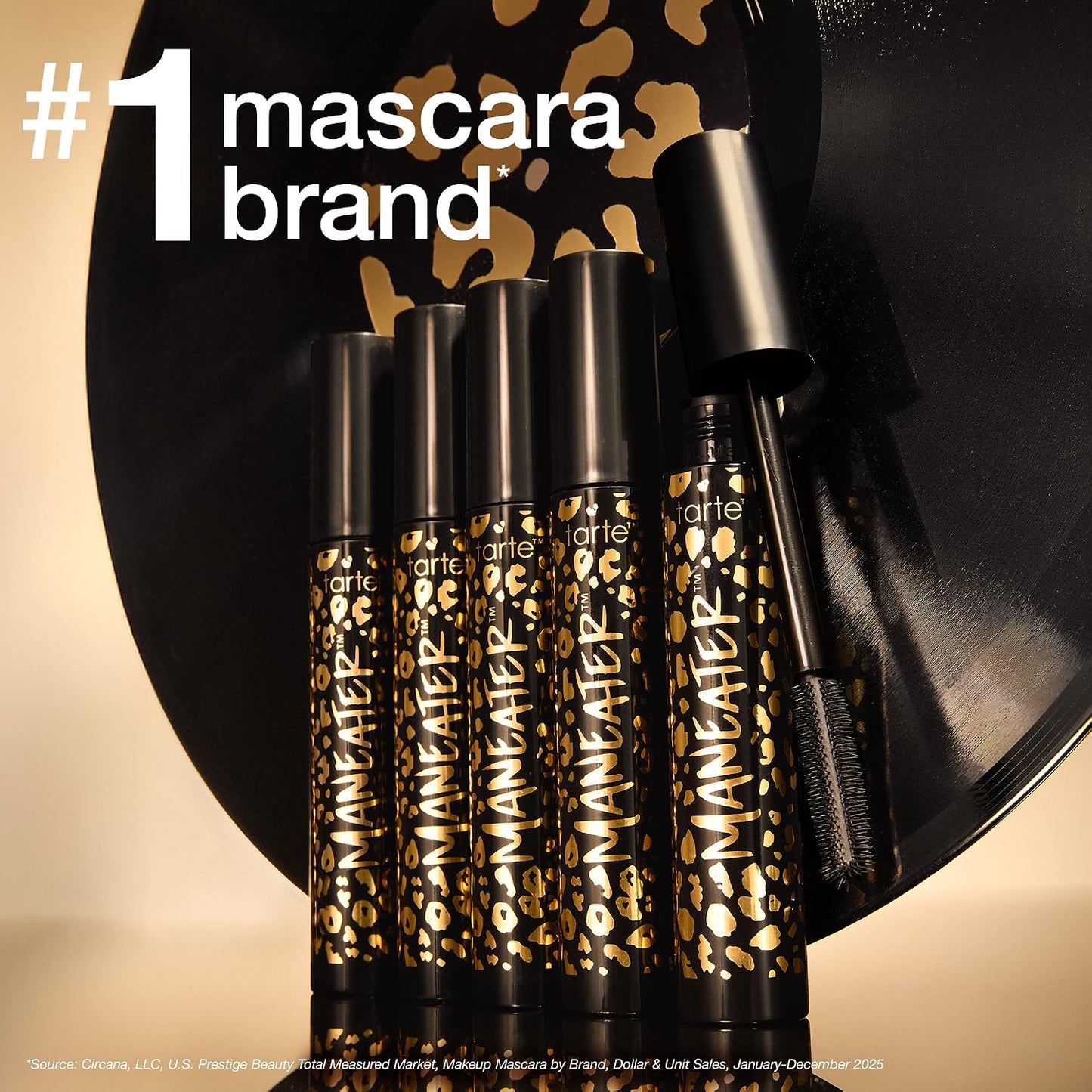 HOTtarte maneater mascara – Extreme Curl, Instant Volume & Length, 16HR Ultra-Creamy Longwear Eye Makeup