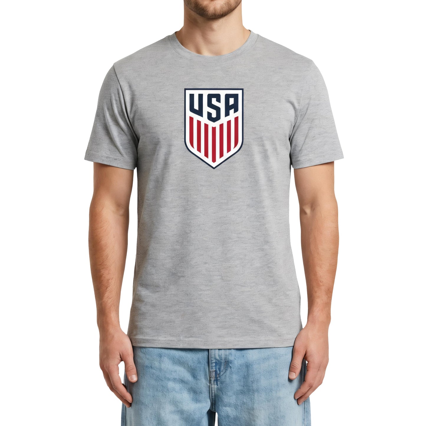 HOTIcon Sports Officially Licensed US Soccer Federation Cotton T-Shirt - Unisex Adult