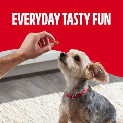 HOTMilk-Bone Soft & Chewy Mini's Dog Training Treats, 18 oz Canister | Made with real chicken breast, small dog treats for training and rewarding, 18% protein, fortified with vitamins and minerals