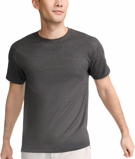 HOTChampion Men's Classic Short Sleeve T-Shirt, Standard Fit, Midweight 100% Cotton, Available in Regular and Big & Tall