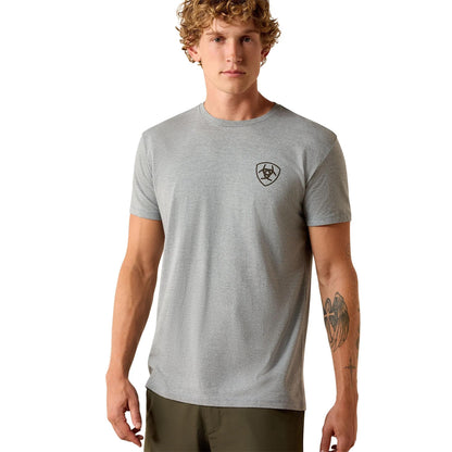 HOTARIAT Men's Banner Badge T-Shirt