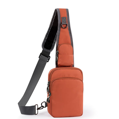 HOTVADOO Sling Bag, Crossbody Bag with Zipper Lock, RFID Blocking & Water Resistant for Men and Women
