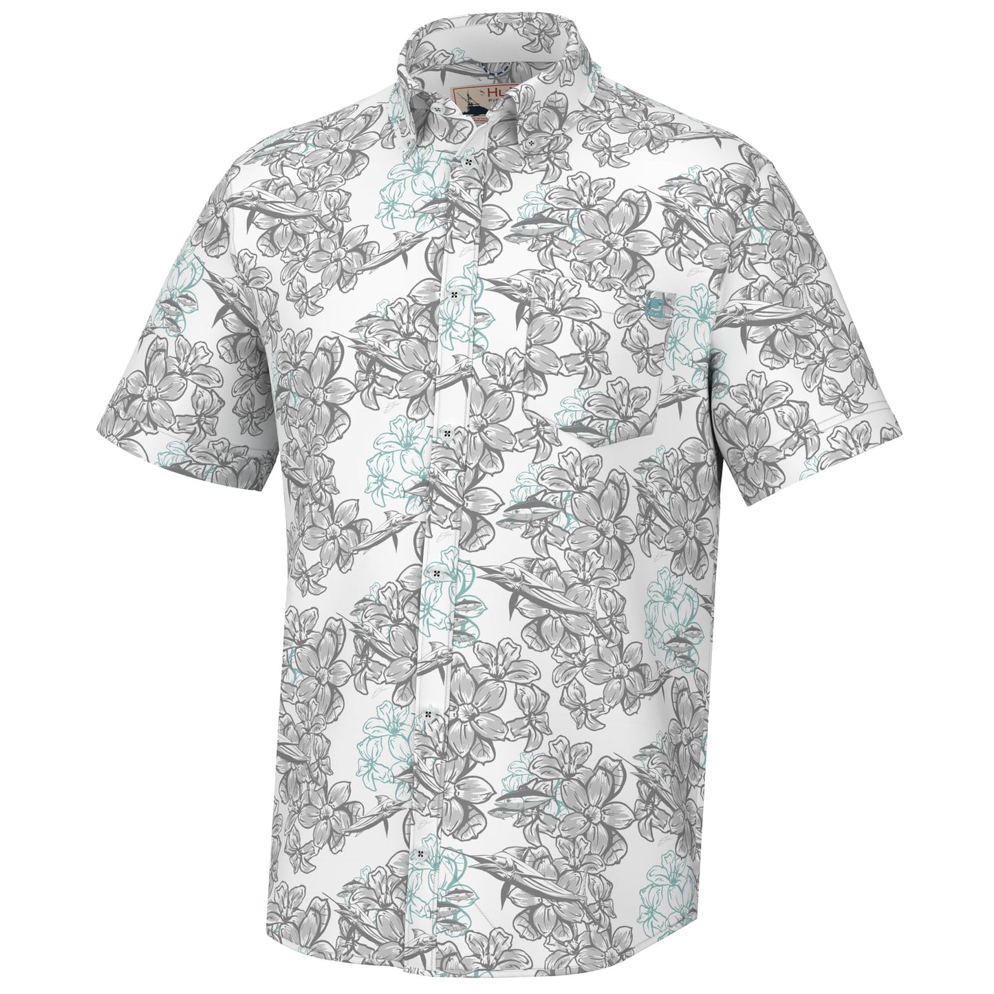 HOTHUK Mens Kona Short Sleeve Shirt | Performance Button Down