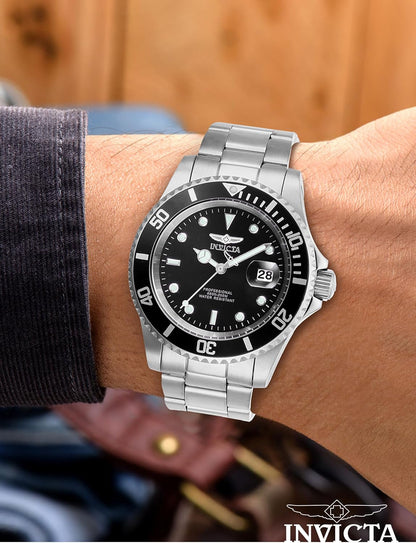 HOTInvicta Men's Pro Diver Quartz Watch with Stainless Steel Strap