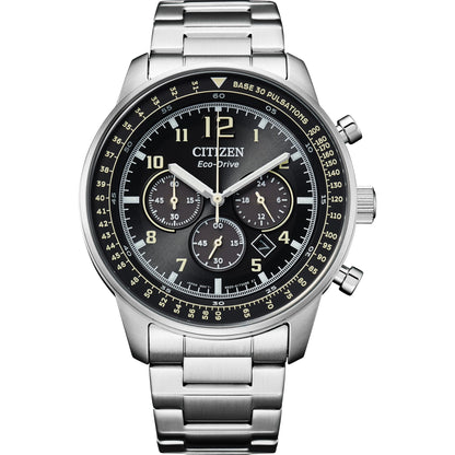 HOTCitizen Men's Eco-Drive Sport Casual Chronograph Watch