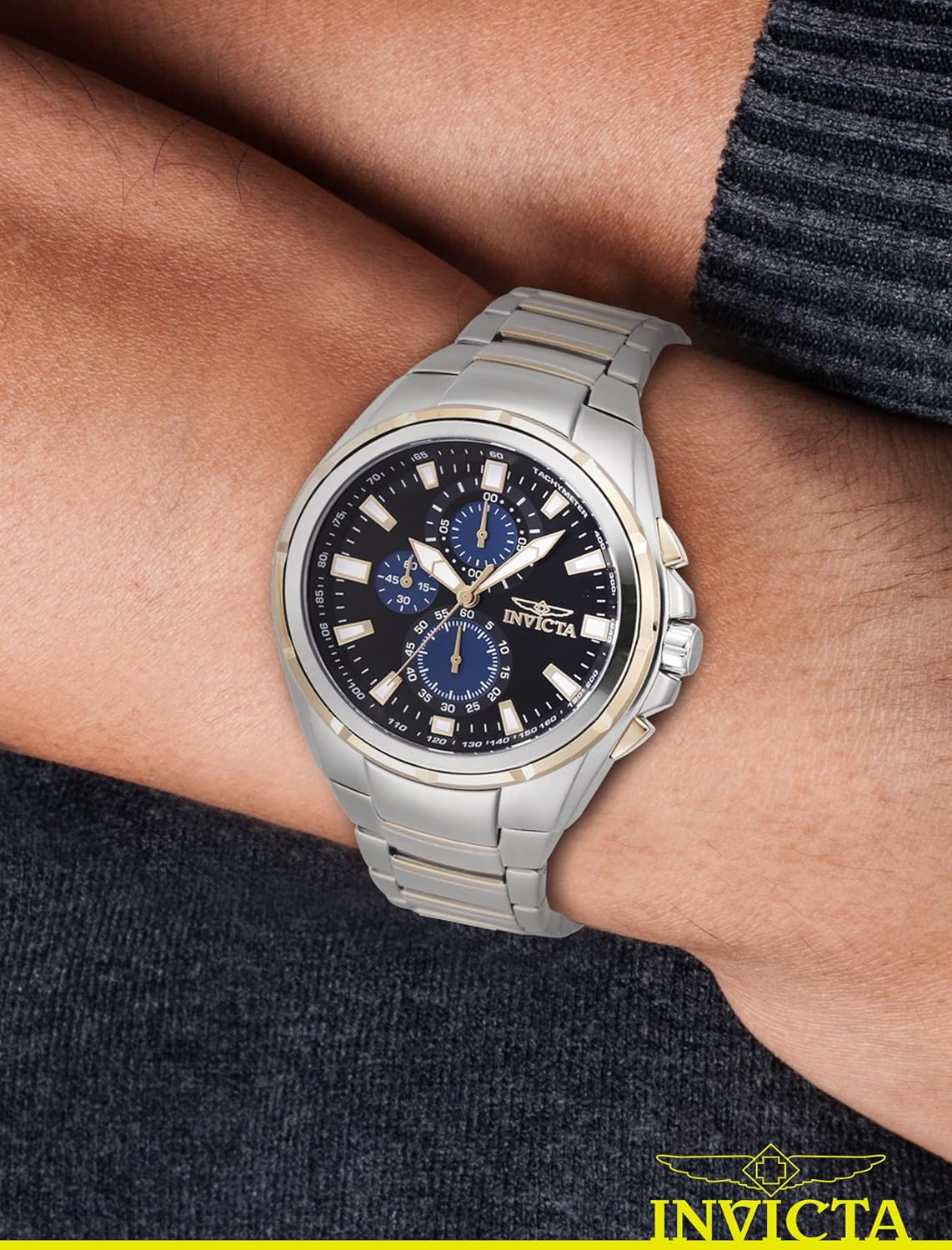 HOTInvicta Aviator Men 50mm Quartz