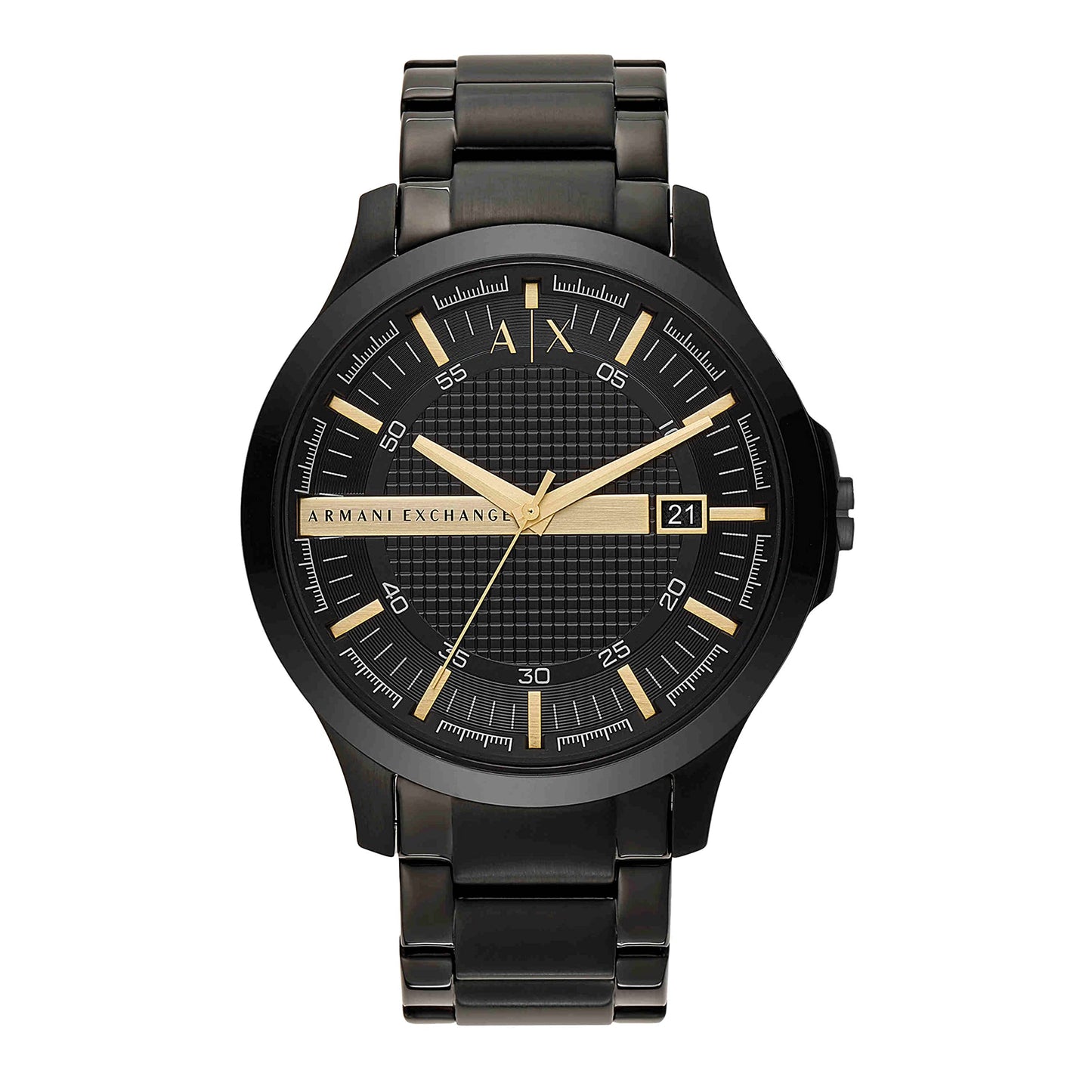 HOTA|X Armani Exchange Men's Watch, Three-Hand Stainless Steel Watch for Men