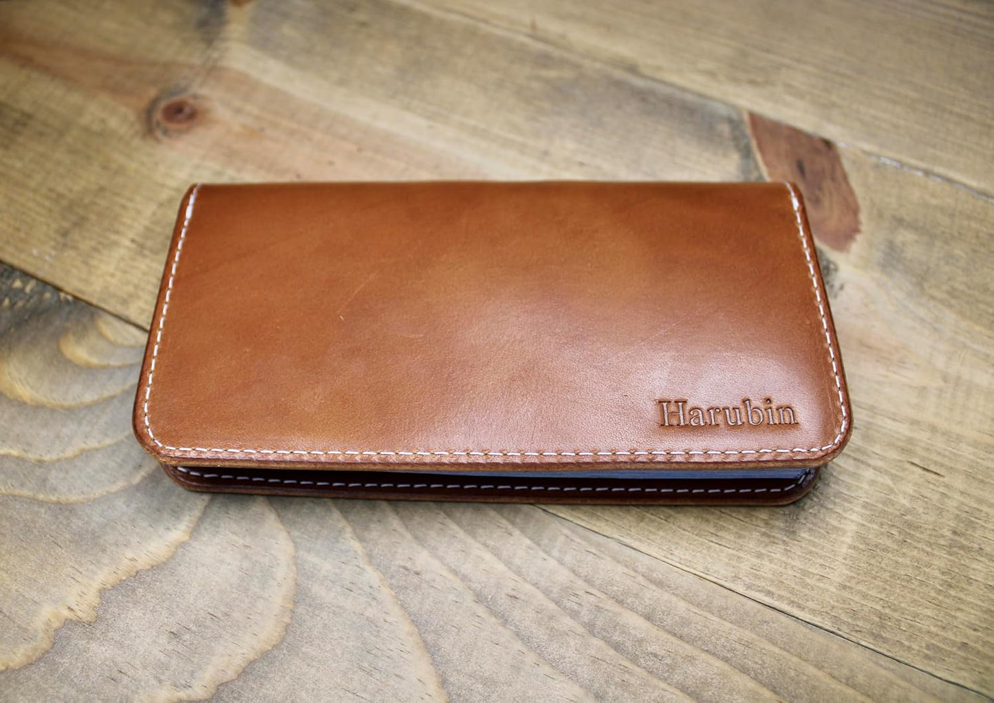 HOTLeather Checkbook Holder with Free Personalization
