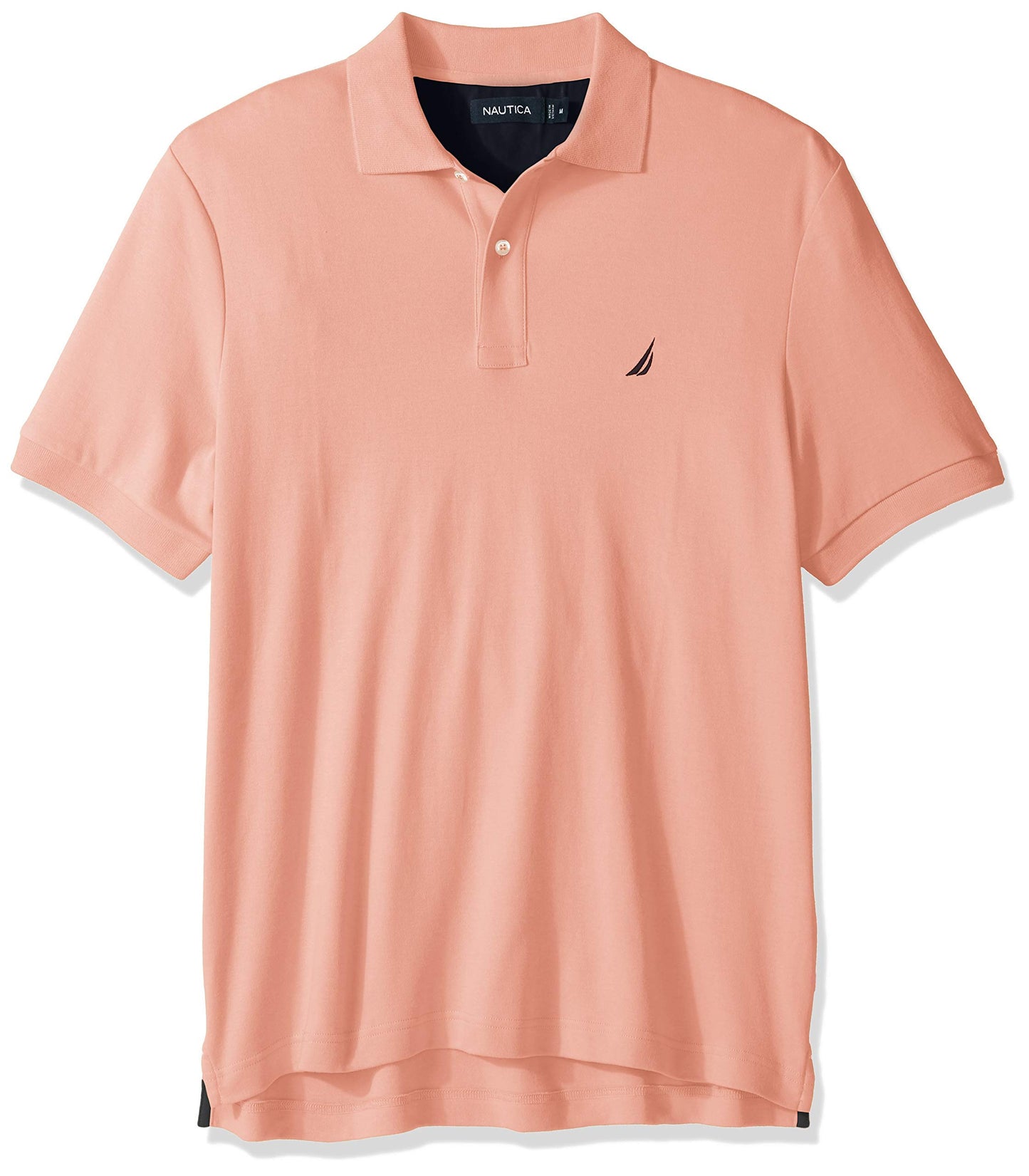 HOTNautica Men's Classic Fit Short Sleeve Dual Tipped Collar Polo Shirt
