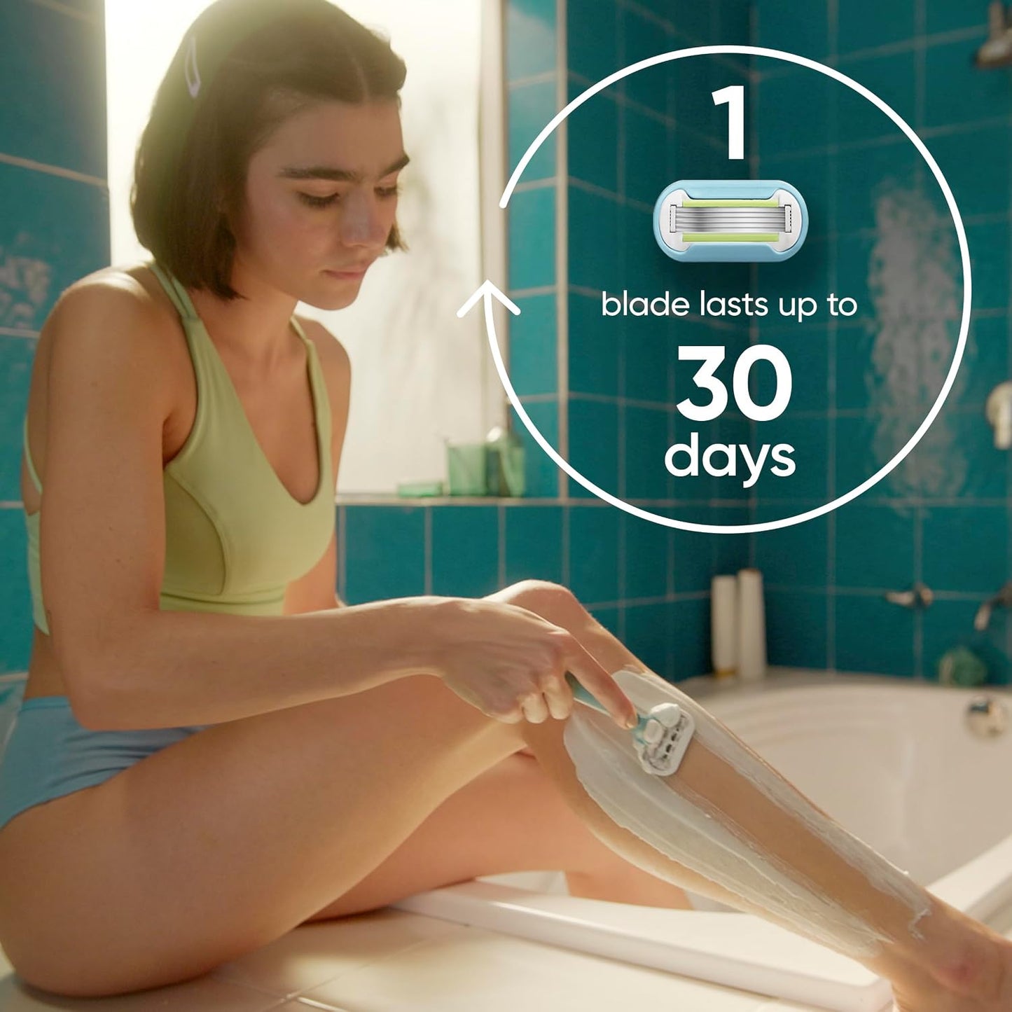HOTGillette Venus Extra Smooth 4 count, plus Gillette Venus Extra Smooth Sensitive 2 count, 5-Bladed Women's Razor Blade Refills