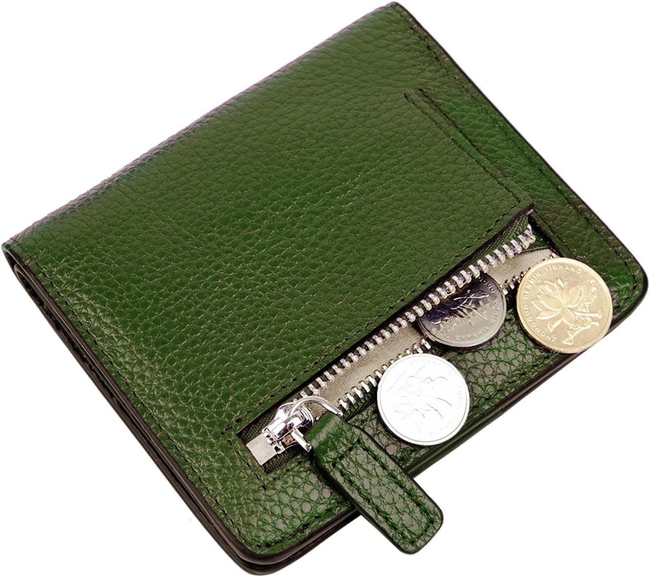 HOTSmall Leather Wallet for Women, Ladies Credit Card Holder RFID Blocking Women's Mini Bifold Pocket Purse