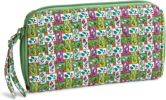 HOTVera Bradley womens Premium Cotton Medium Continental Wallet