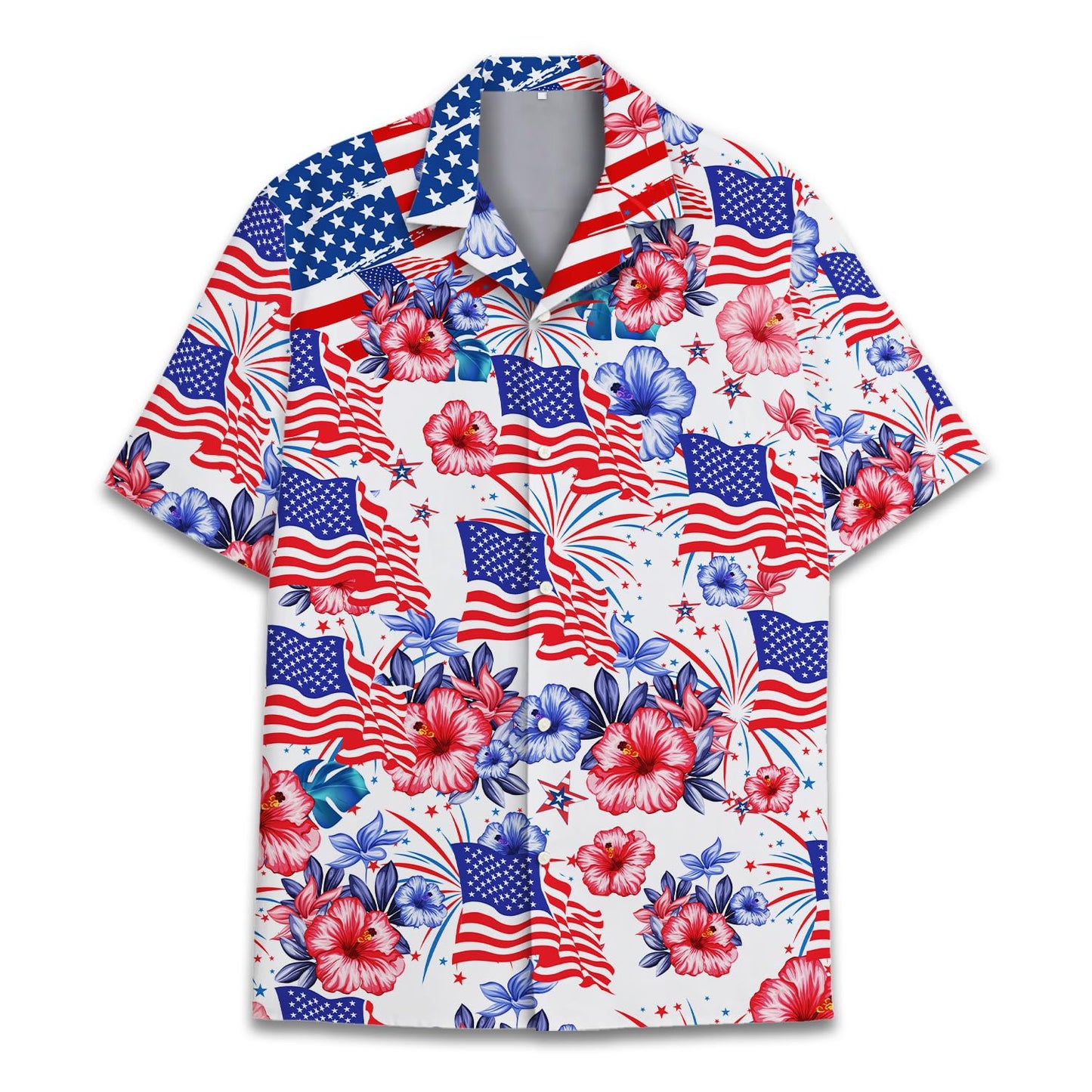 HOTTropical Bigfoot Hawaiian Shirts for Men Women, Sasquatch Summer Beach Button Down Short Sleeve