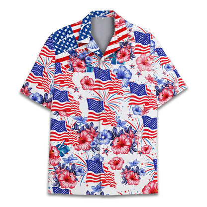 HOTTropical Bigfoot Hawaiian Shirts for Men Women, Sasquatch Summer Beach Button Down Short Sleeve