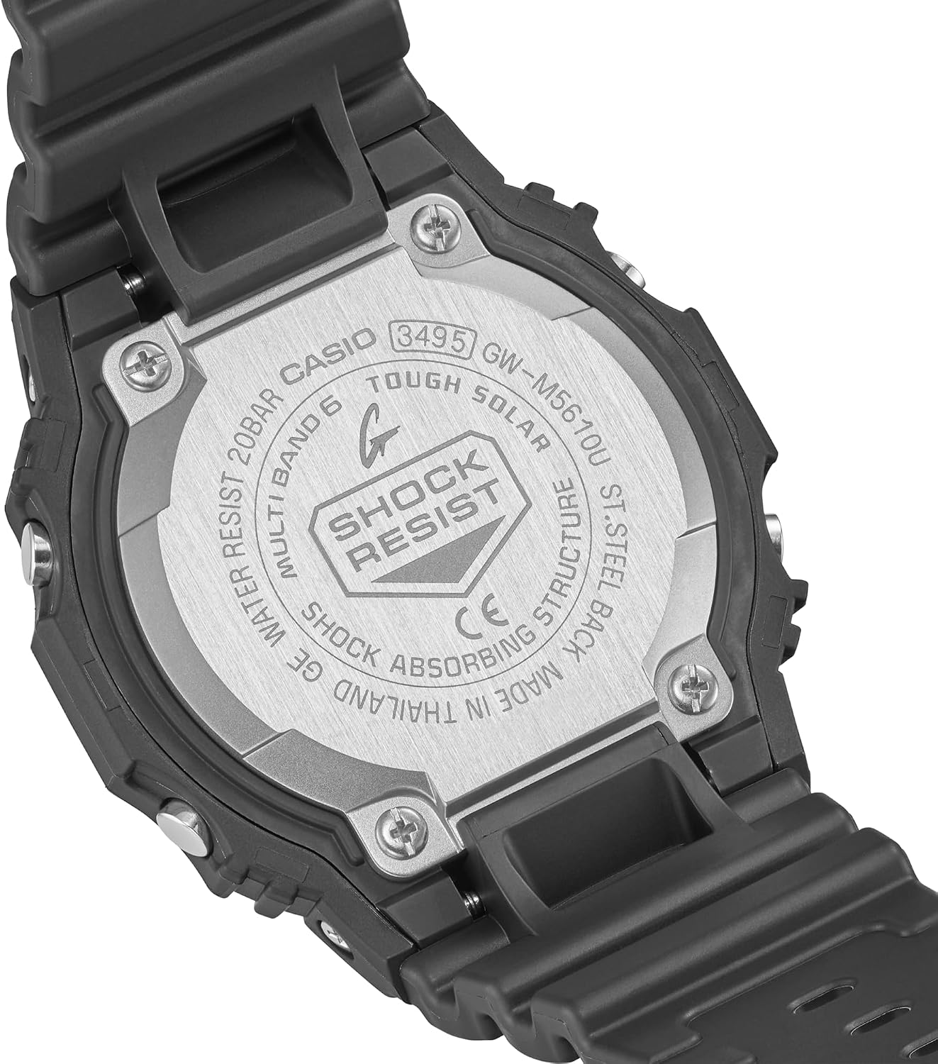 HOTCasio G-Shock GW-M5610U-1 Men's Solar Black Resin Sport Watch