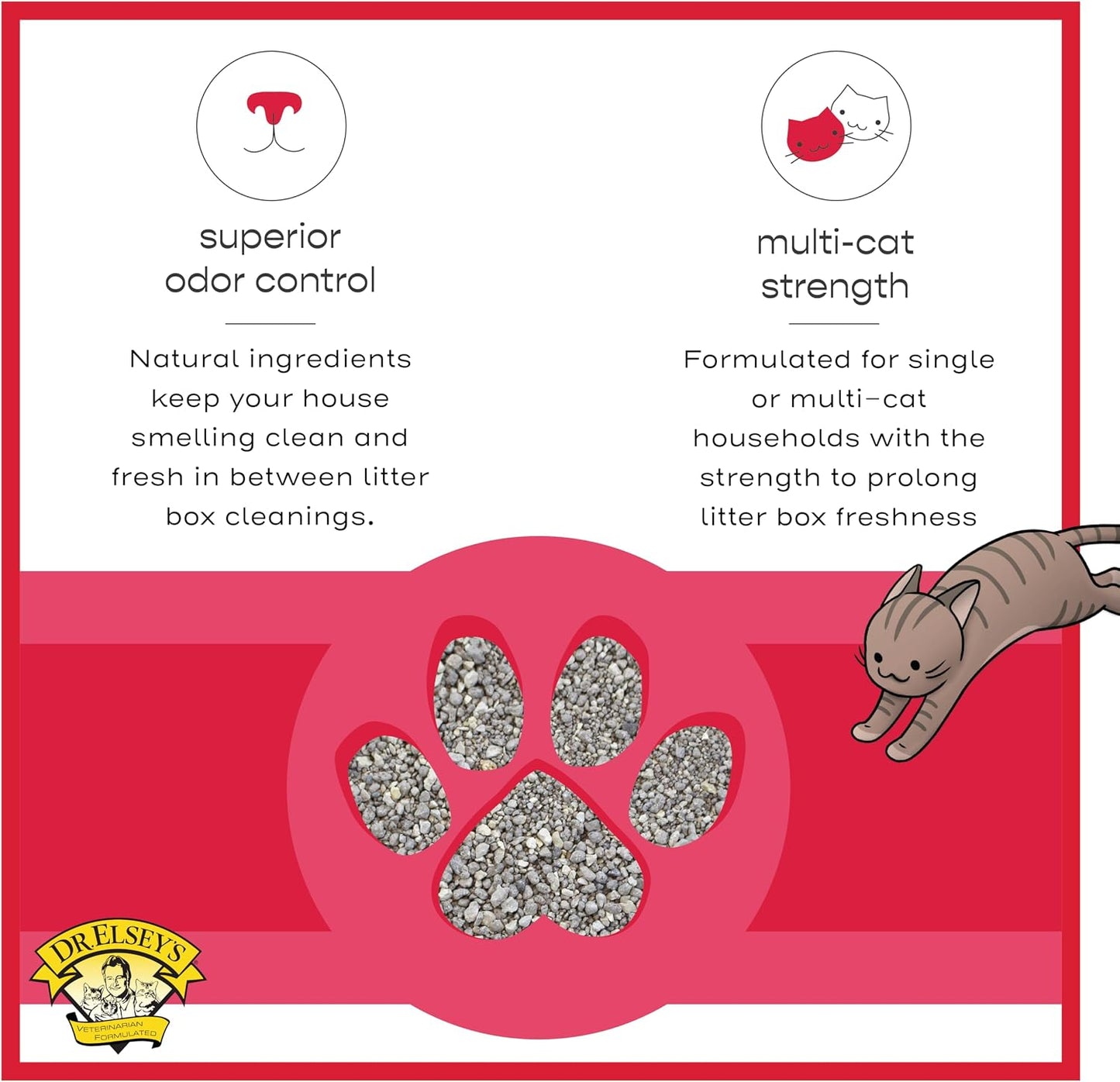 HOTDr. Elsey's® Cat Attract® Clumping Clay Cat Litter 18-lb. Bag