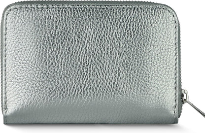 HOTMetallic Calf Leather Wallet