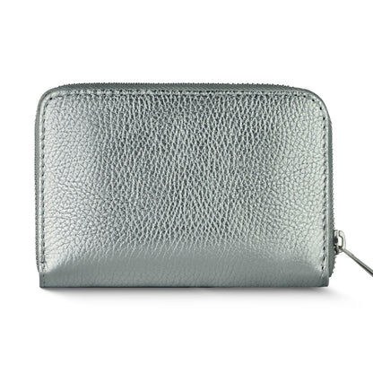 HOTMetallic Calf Leather Wallet