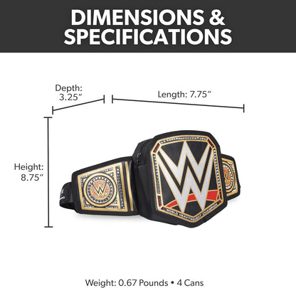 HOTIgloo WWE Championship Fanny Pack | Insulated Belt Wearable Cooler