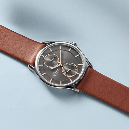 HOTSkagen Holst Multifunction Stainless Steel Watch for Men