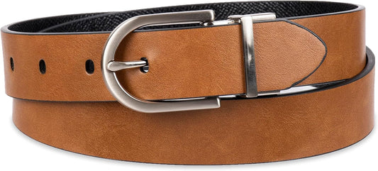 HOTCalvin Klein Women's 2-in-1 Reversible Versatile Belts for Jeans, Trousers and Dresses (Regular and Plus Sizes)