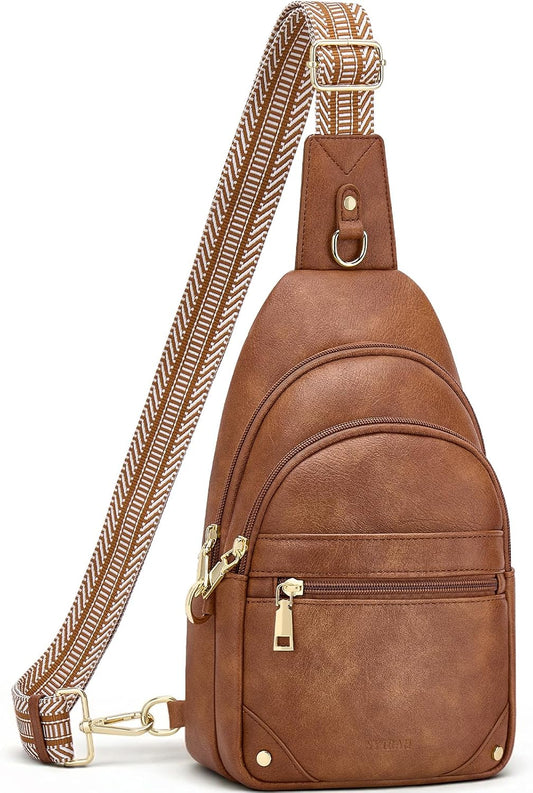 HOTSYTRAH Anti Theft Crossbody Bags for Women, RFID Sling Bag Travel Purse, RFID Cross Body Purses Chest Bag for Travel