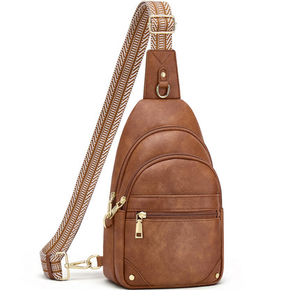 HOTSYTRAH Anti Theft Crossbody Bags for Women, RFID Sling Bag Travel Purse, RFID Cross Body Purses Chest Bag for Travel