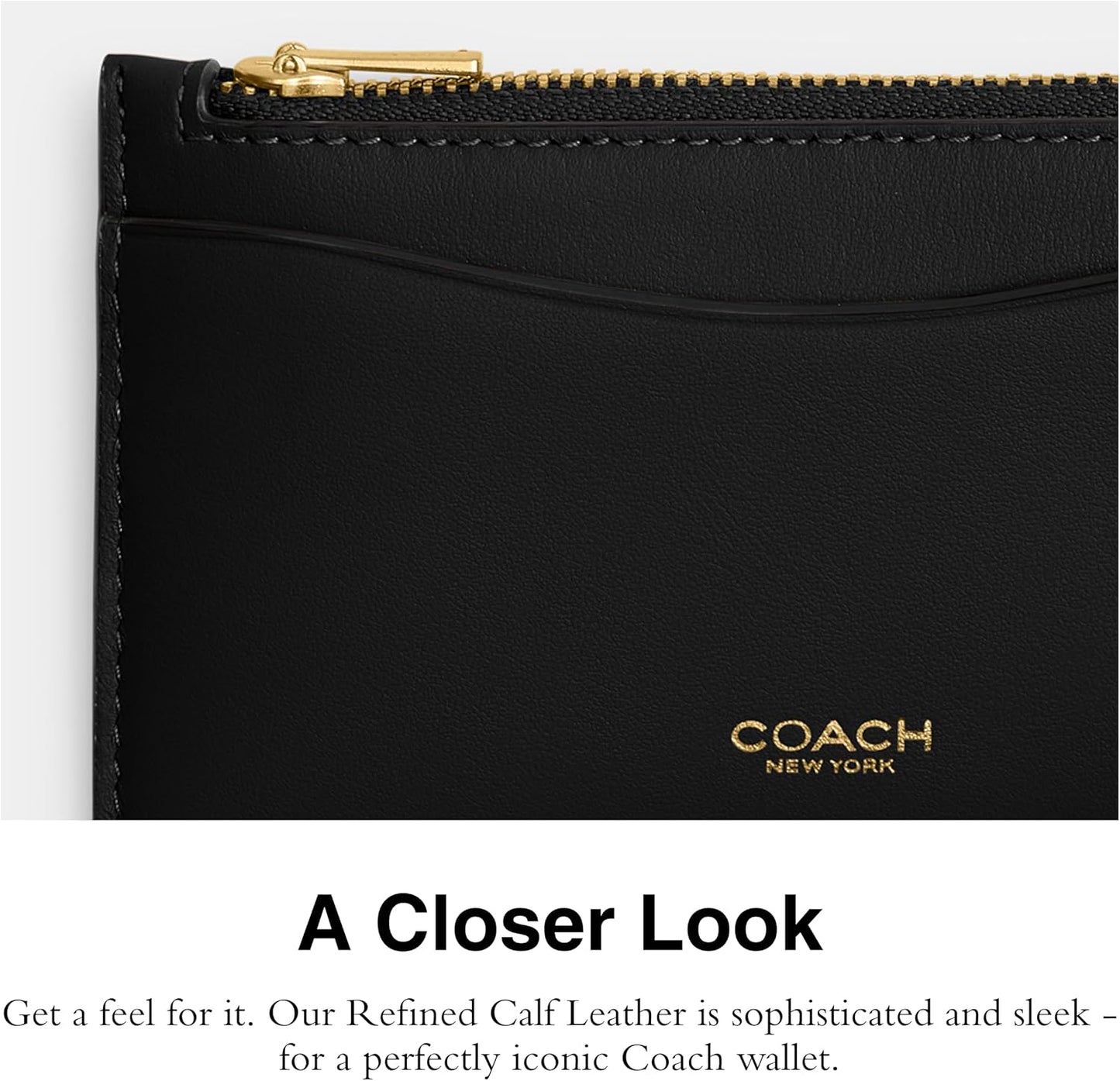 HOTCOACH Small Zip Card Case