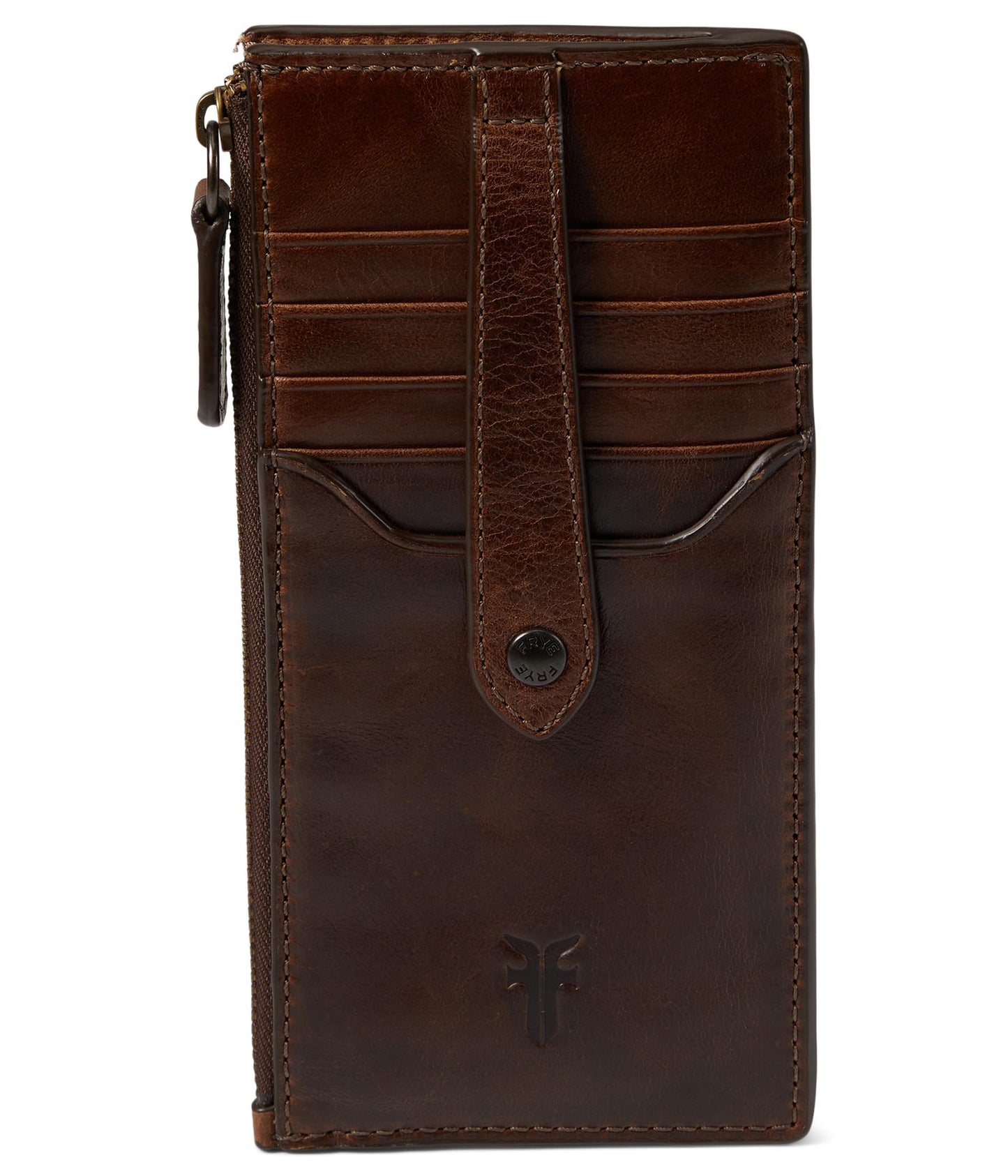 HOTFrye Women's Melissa Snap Card Wallet, Stylish Design with Holder & Slots, Compact for Purse