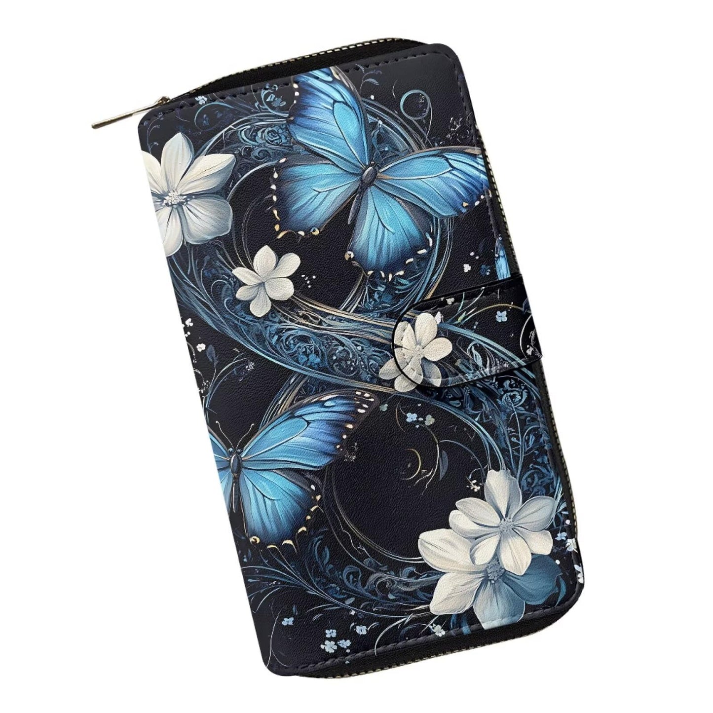 HOTCOEQINE Animal Wallet, Cute Chicken Long Leather Money Bag, Handbag With Zipper for Coin Phone, Travel Handbag for Party