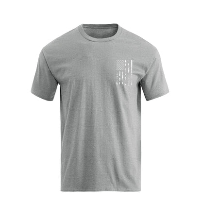 HOTH HYFOL Men's Graphic T-Shirts USA Flag Cotton Short Sleeve American Patriotic Crewneck Casual Regular Tee Shirts