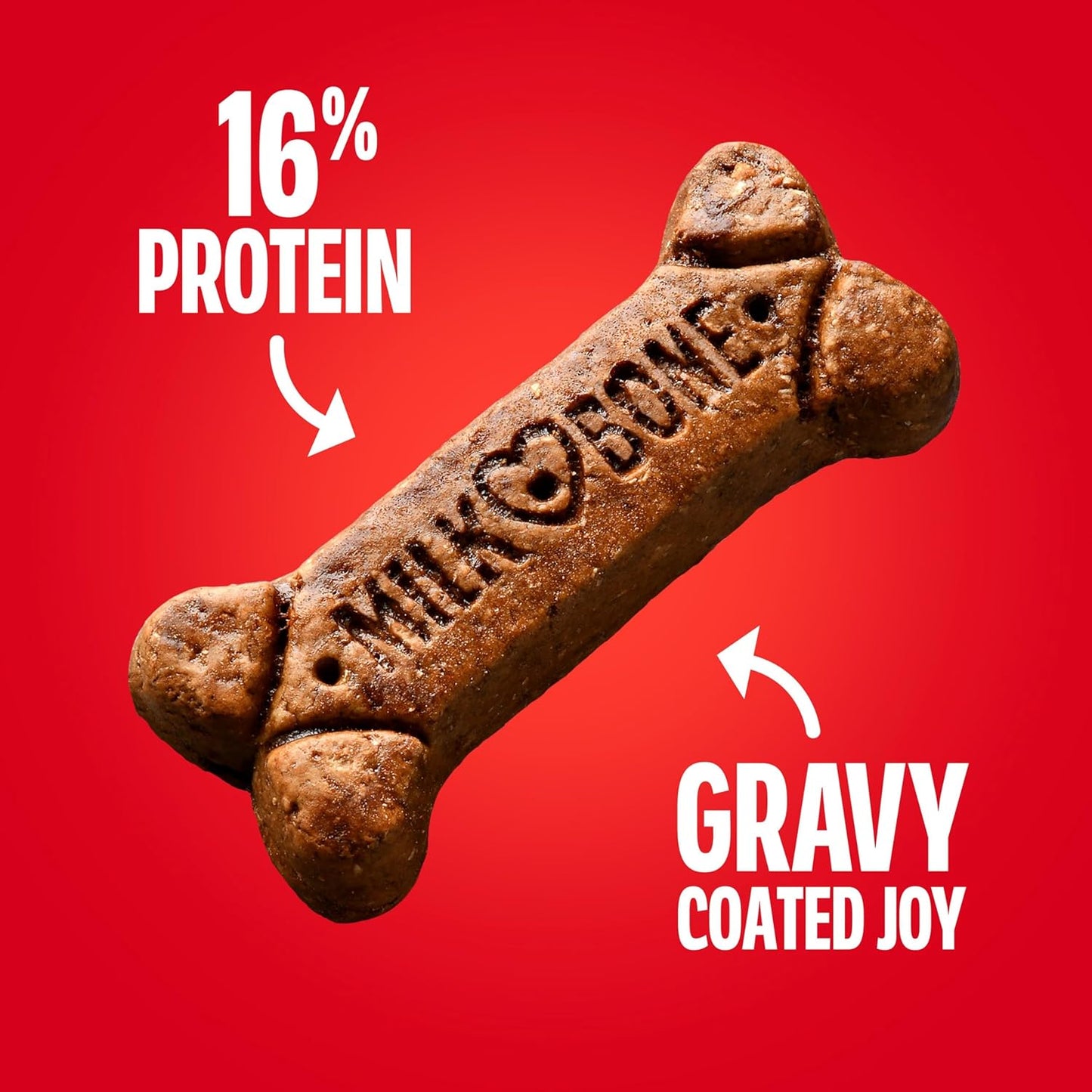 HOTMilk-Bone GravyBones Dog Biscuits, Gravy Coated Small Dog Treats, 7 Lb. Box