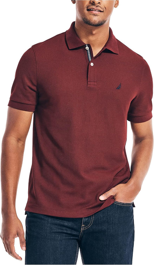 HOTNautica Men's Performance Pique Polo Shirt | Designed Exclusively for Big & Tall Men