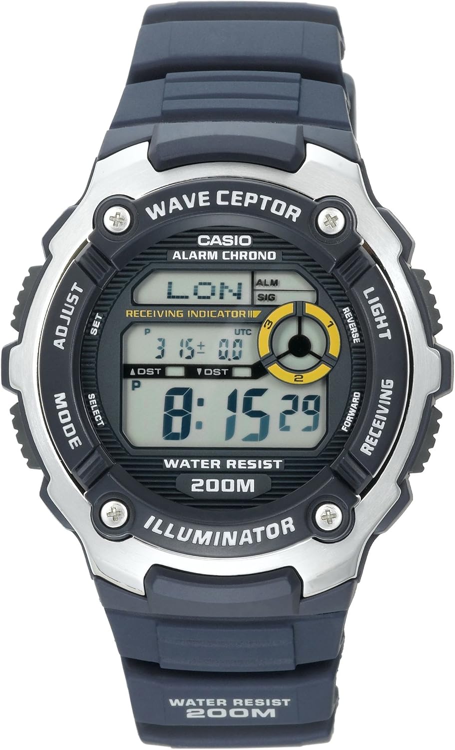 HOTCasio Men's WV200A-2AV Waveceptor Atomic Sport Watch