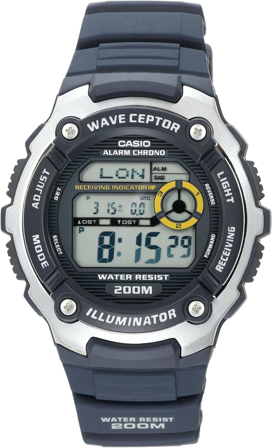 HOTCasio Men's WV200A-2AV Waveceptor Atomic Sport Watch