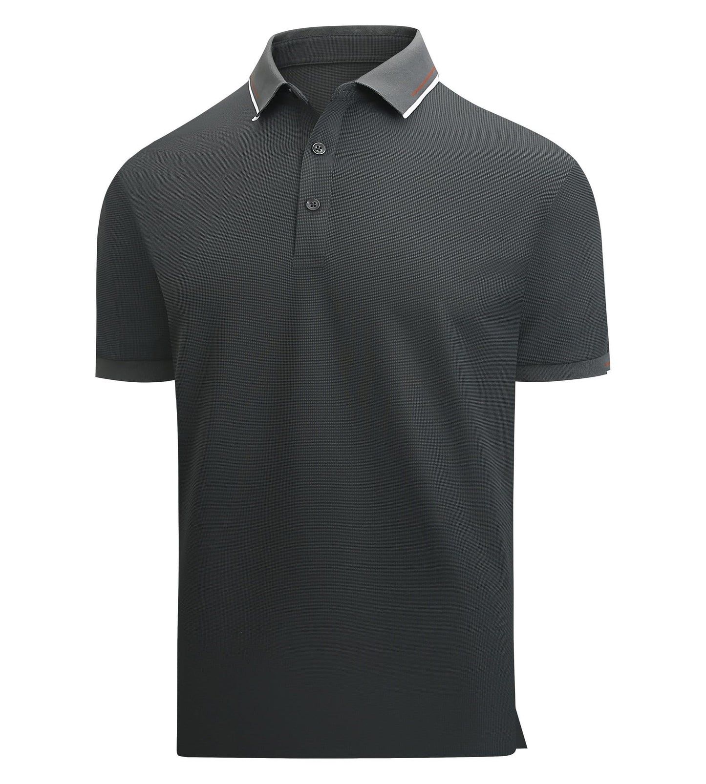 HOTAlex Vando Mens Golf Shirt Moisture Wicking Quick-Dry Short Sleeve Polo | UPF40,Soft & stretch,Sweat resistant,Multi-scene sports & office apparel
