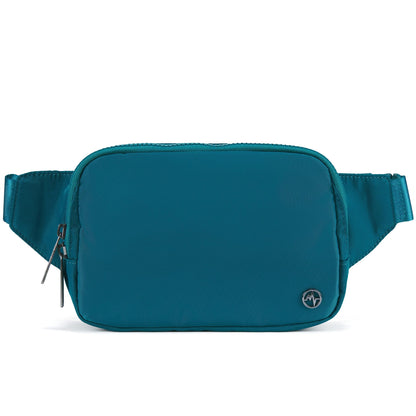HOTPander Belt Bag Large 2L, Nylon Fanny Pack Purse for Women and Men with Adjustable Strap