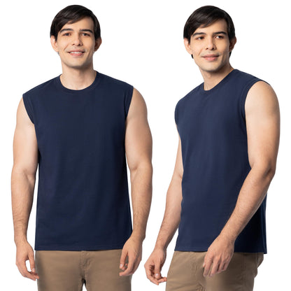HOTFruit of the Loom Men's Eversoft Cotton Sleeveless T Shirts, Breathable & Moisture Wicking with Odor Control, Sizes S-4X