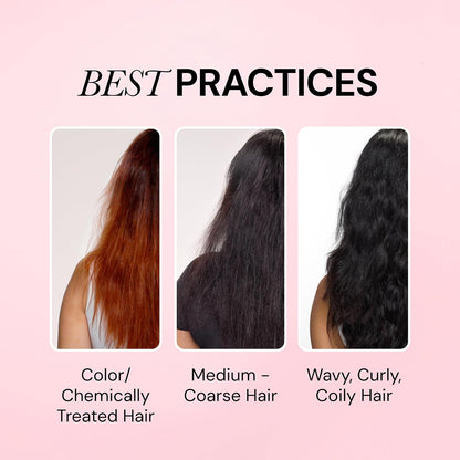 HOTL'ANGE HAIR Glass Hair Heat Protectant Spray | Anti-Frizz Blow Dry Mist | Long Lasting Hold & Shine | Humidity Protection | Thermal Heat Protection Spray | Lightweight Blow Out Primer, 5 fl oz Bottle