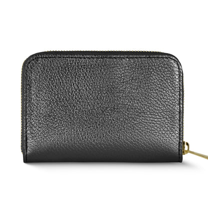 HOTMetallic Calf Leather Wallet