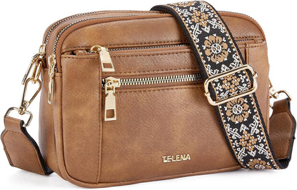 HOTTelena Crossbody Purse for Women and RFID Wallet Women