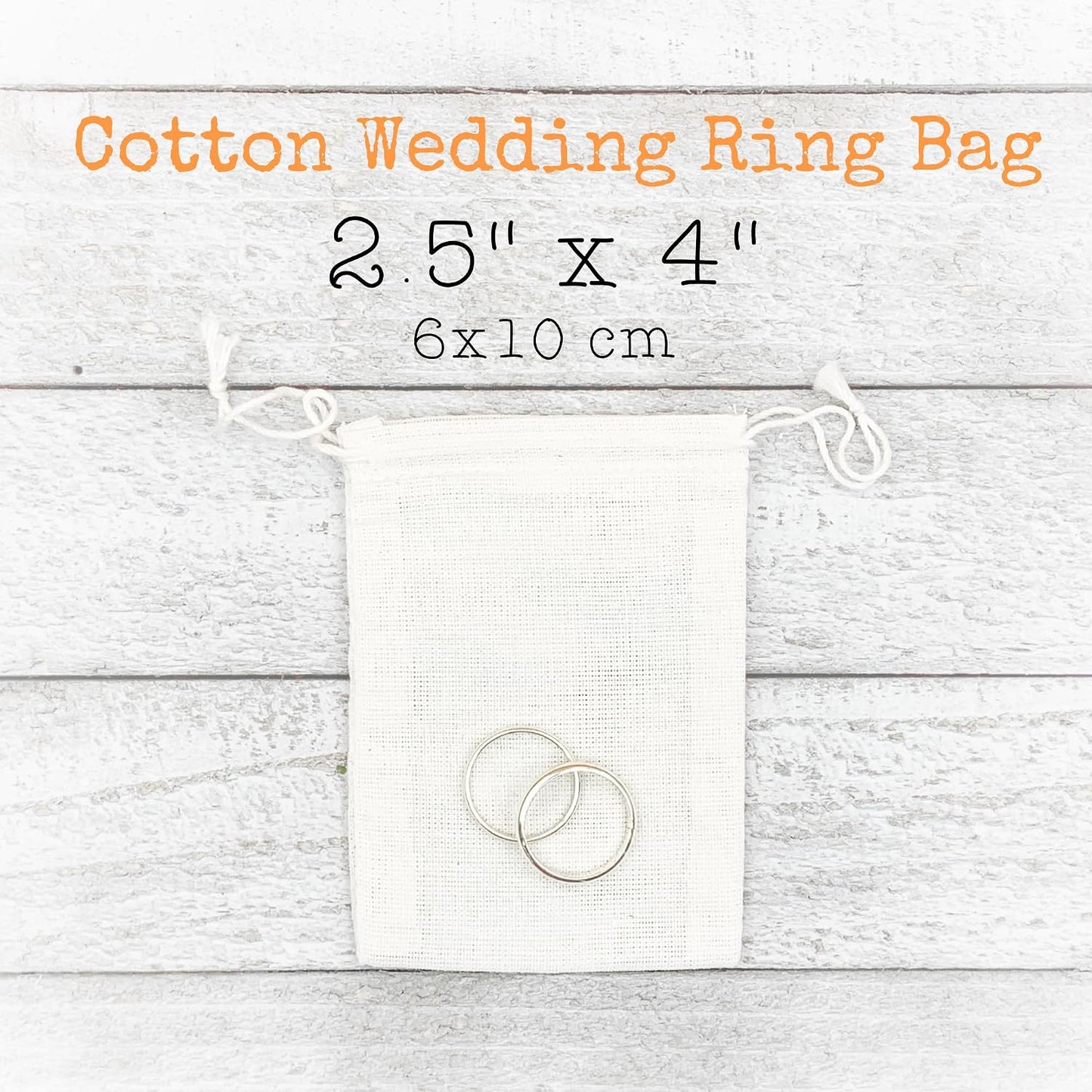 HOTPersonalized Wedding Ring Bag (Wedding Bands)