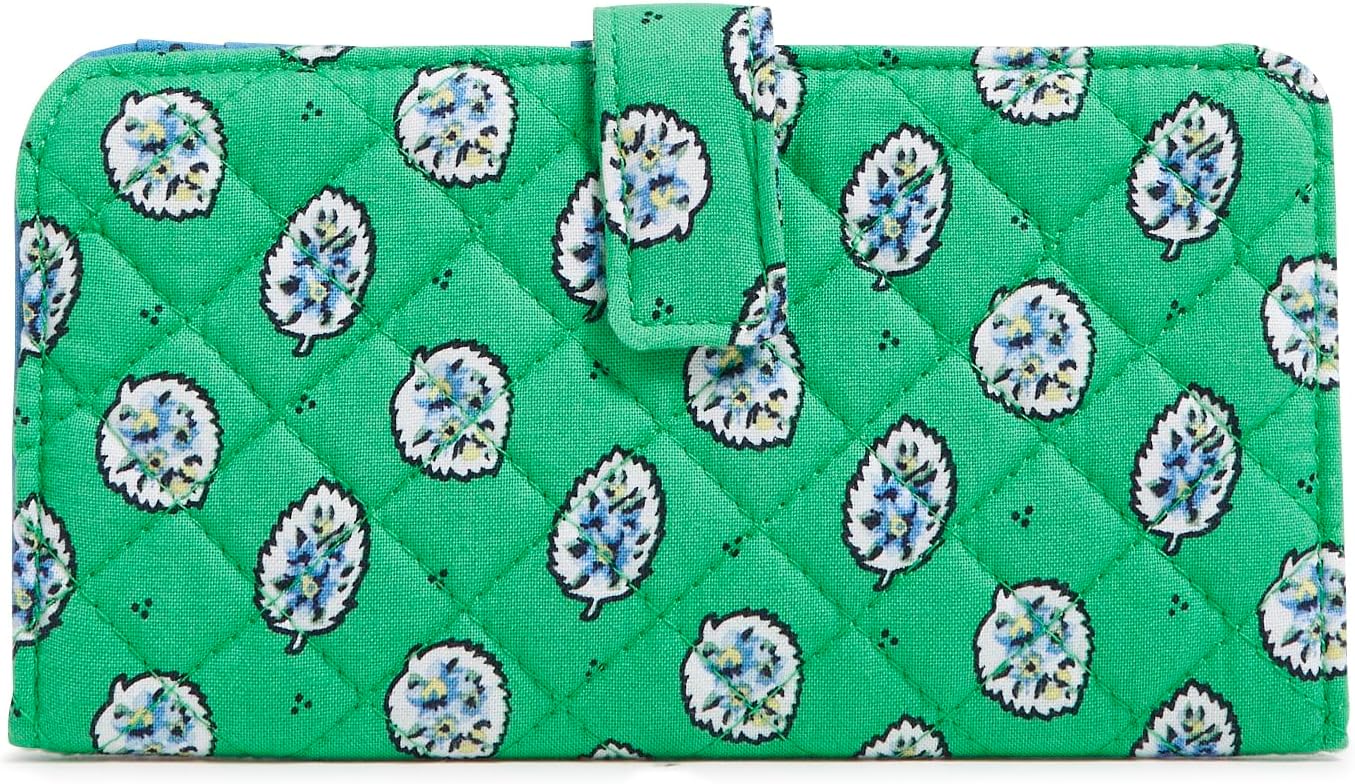 HOTVera Bradley Women's Cotton RFID Finley Small Wallet
